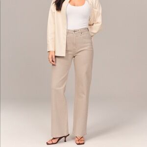 Abercrombie Curve Love High Rise 90s Relaxed Jean